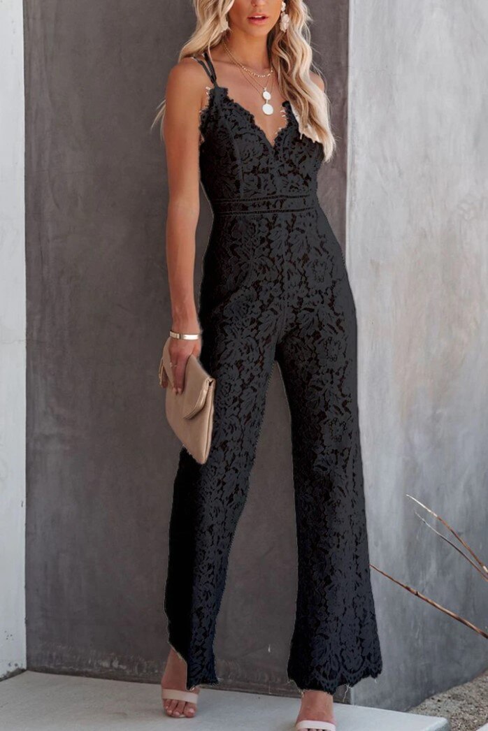 Margot high waist backless jumpsuit