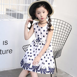 Girls polka dot dress