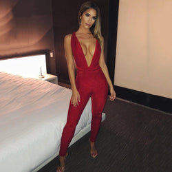 Sienna v neck jumpsuit