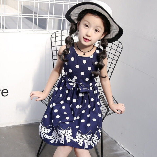 Girls polka dot dress