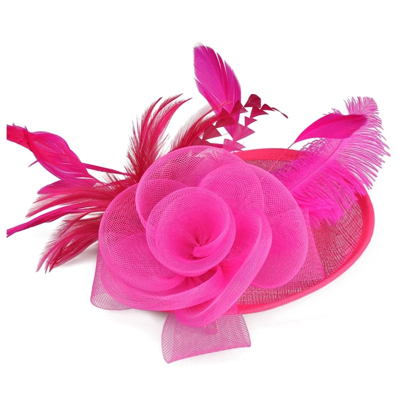 Frances tea party fascinator