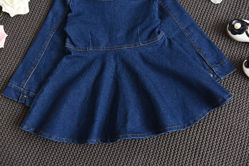 Zara girls denim dress