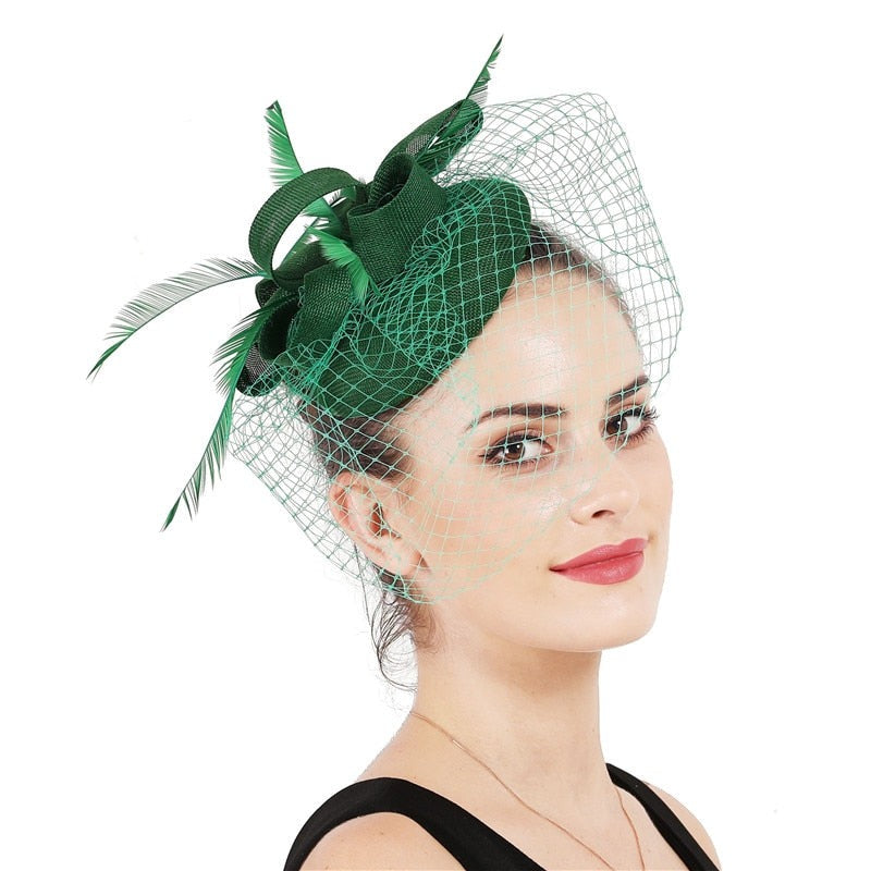 Genevieve cocktail fascinator