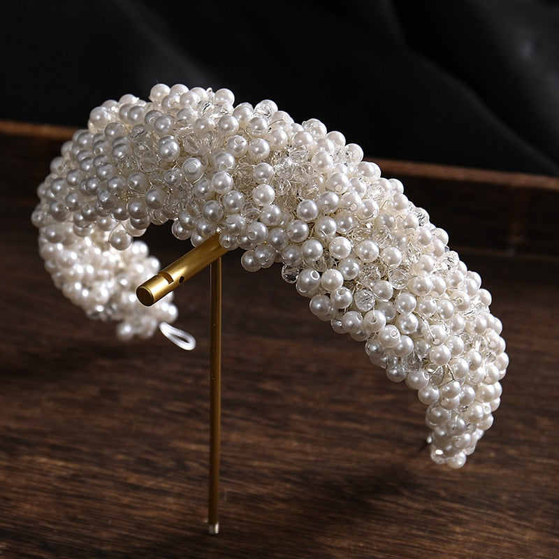 Luxury Pearls Headband