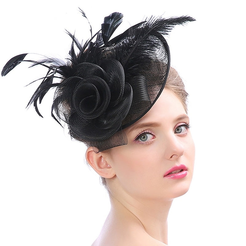 Frances tea party fascinator