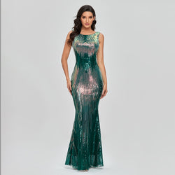 Serena sequin evening dress