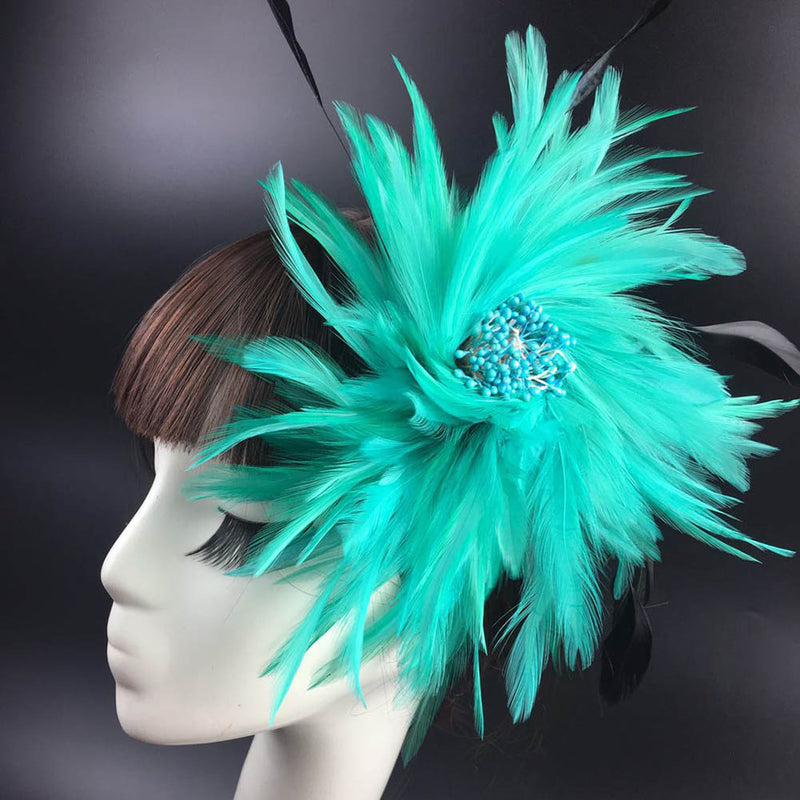 Melody feather headpiece