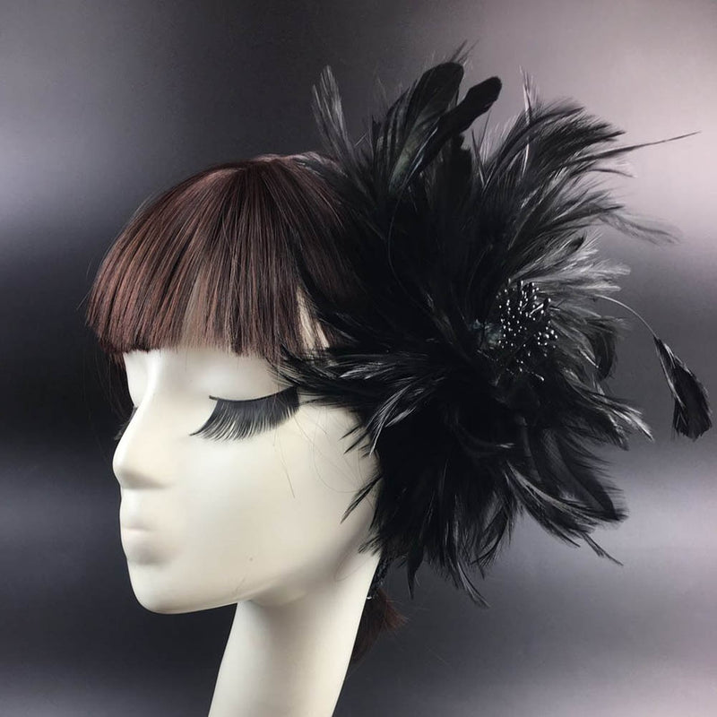 Melody feather headpiece