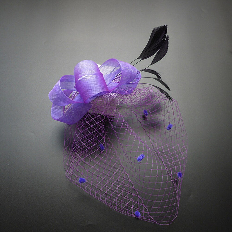 Meredith veil fascinator