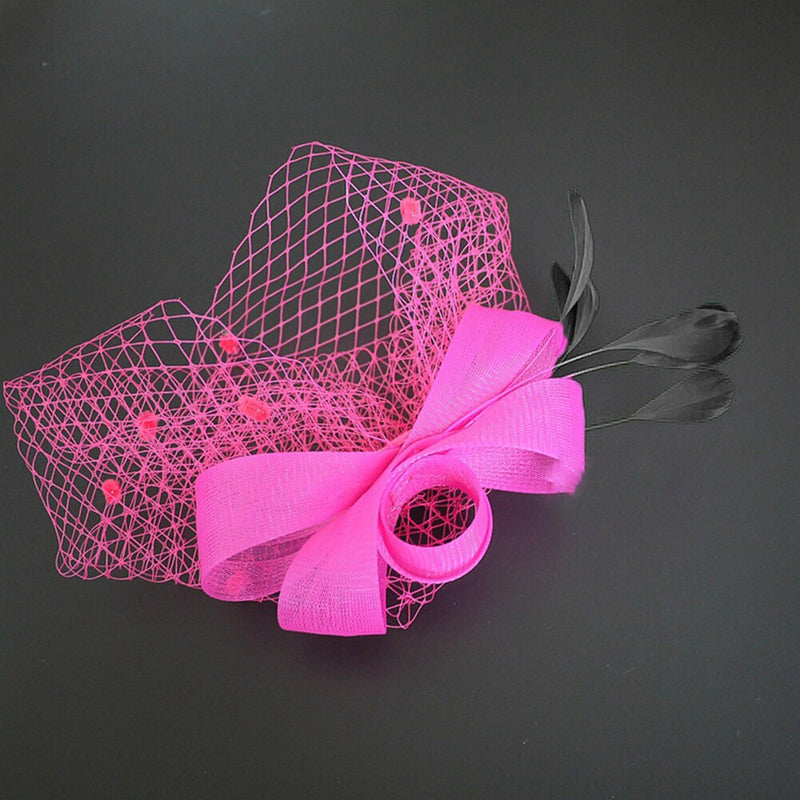 Meredith veil fascinator