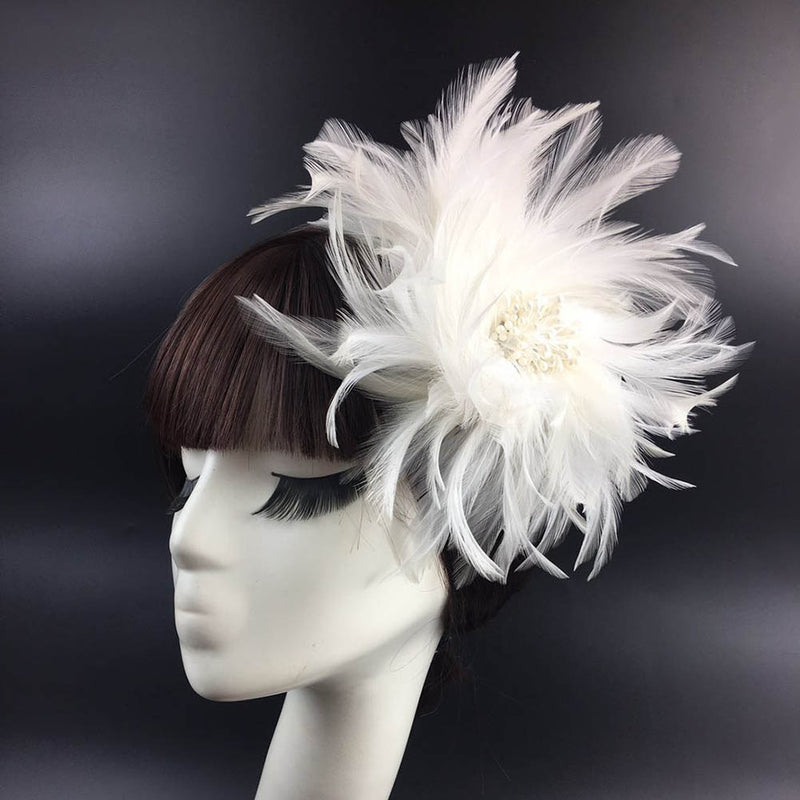 Melody feather headpiece