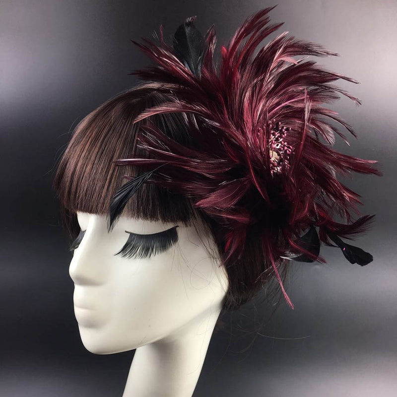 Melody feather headpiece