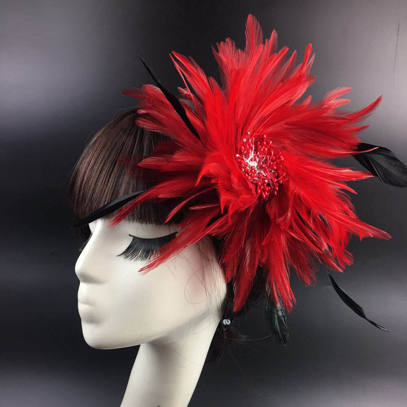 Melody feather headpiece