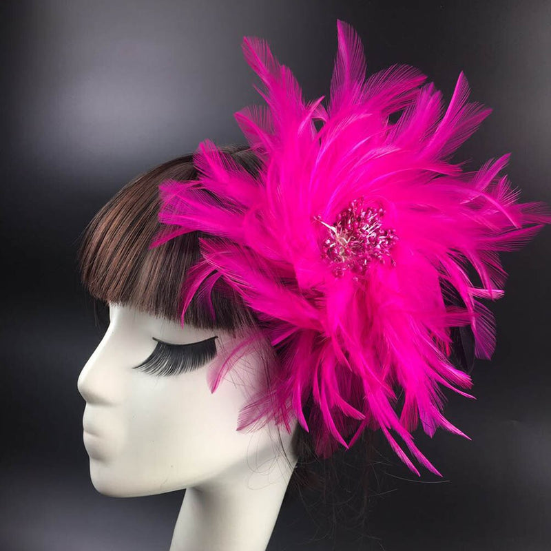 Melody feather headpiece