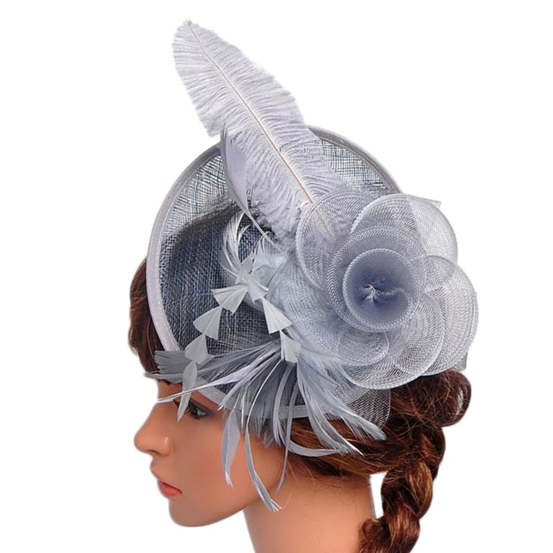 Frances tea party fascinator