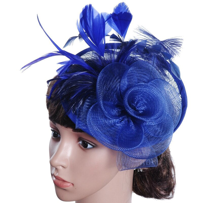 Frances tea party fascinator