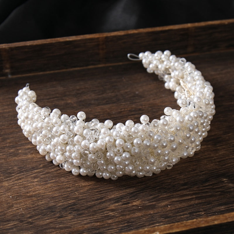 Luxury Pearls Headband