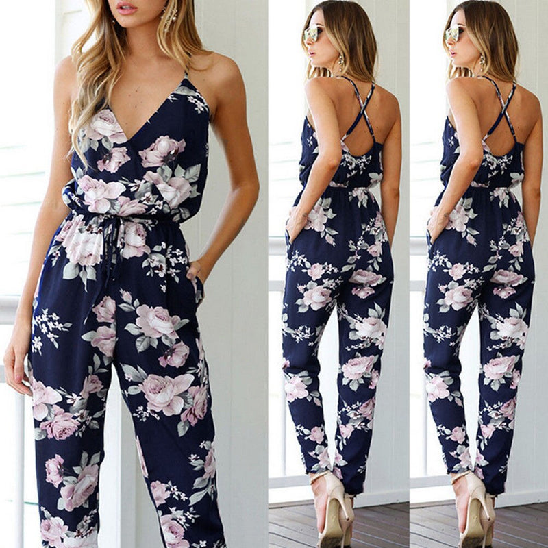 Giselle floral jumpsuit