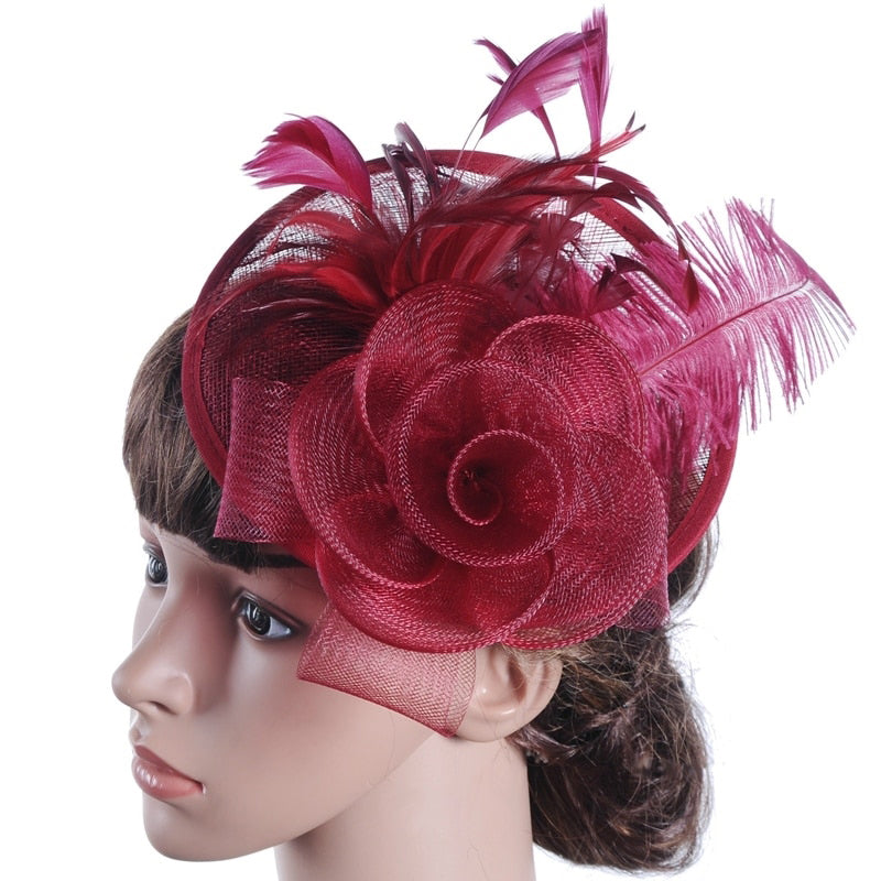 Frances tea party fascinator