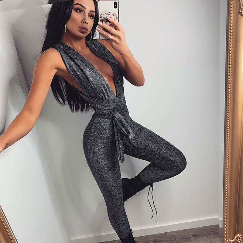 Sienna v neck jumpsuit