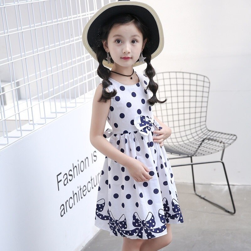 Girls polka dot dress