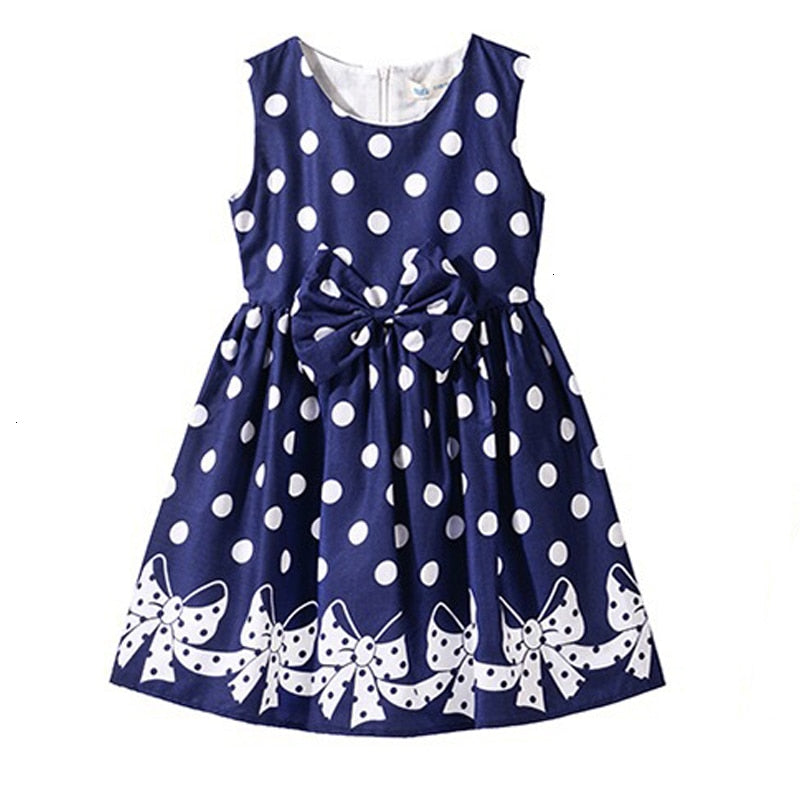 Girls polka dot dress