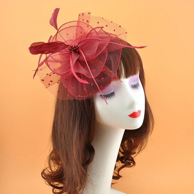 Derby day fascinator