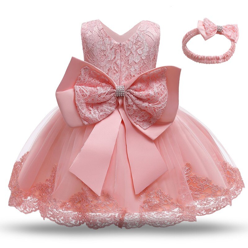 Floral design dress with Bow