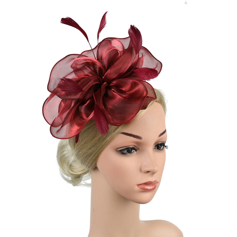 Lola flower fascinator