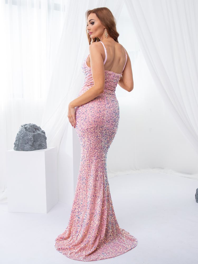 Joy sequin bridesmaid dress