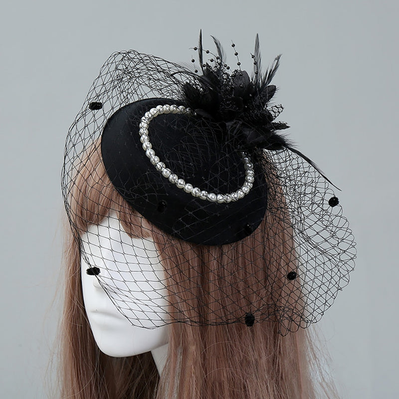 stewardess cap fascinator