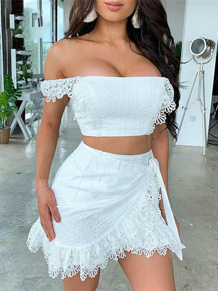 Sloane mini skirt two piece