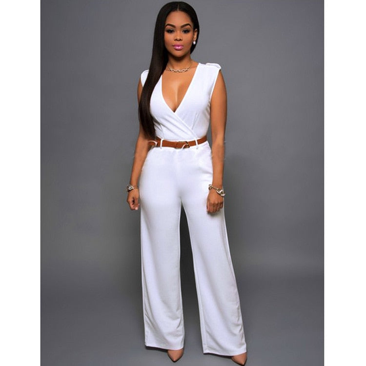 Noemi belt jumpsuit