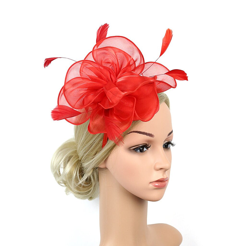 Lola flower fascinator