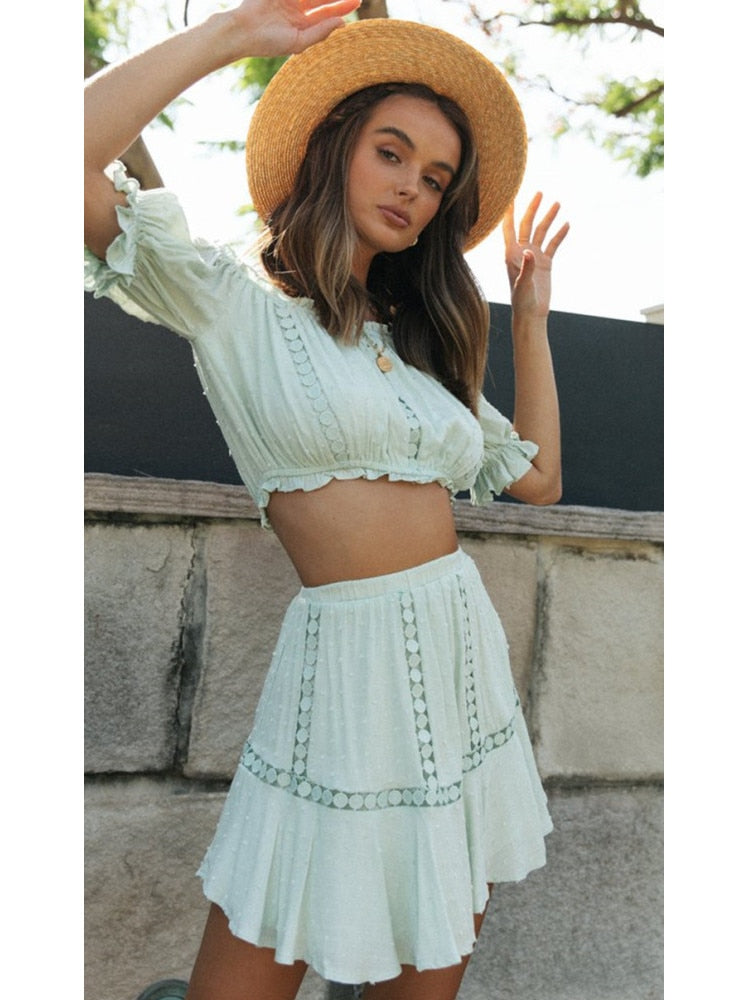 Bohemian casual two piece