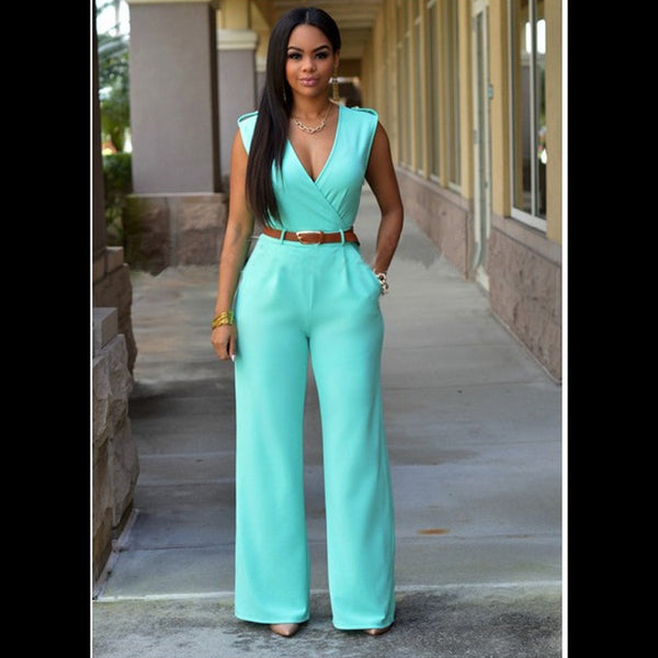 Noemi belt jumpsuit