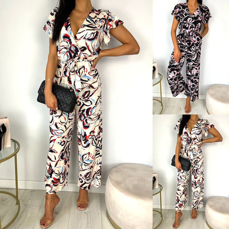 Kehlani floral print jumpsuit