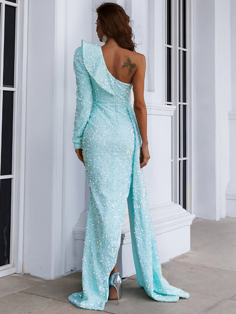 Bella sequins maxi dress