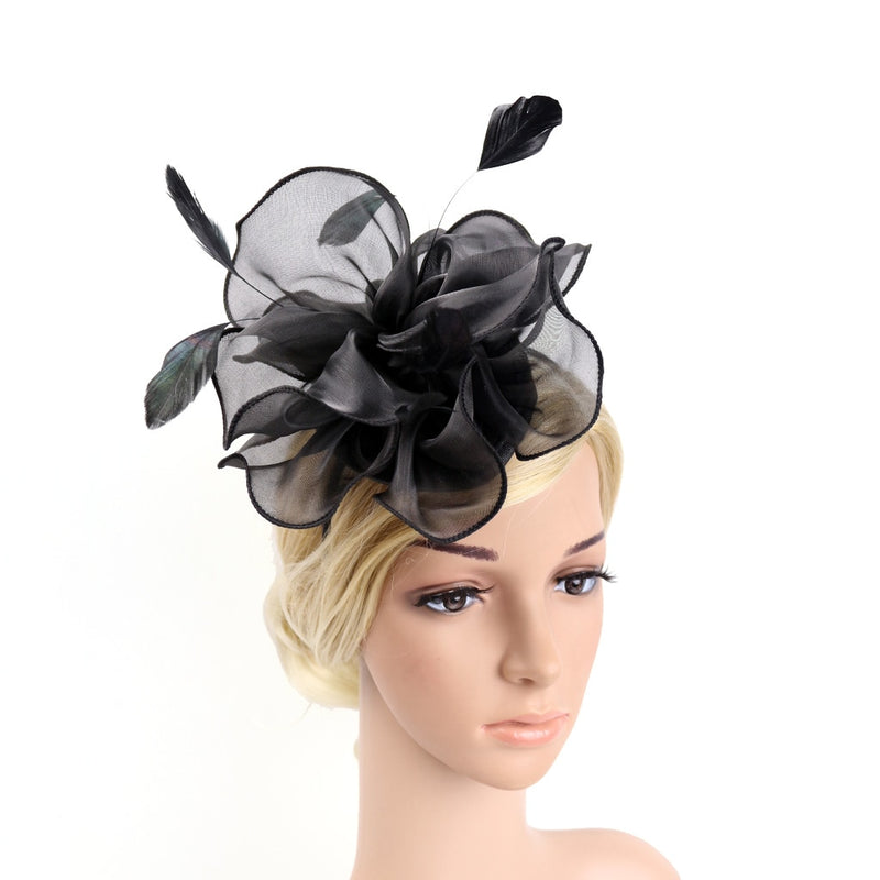 Lola flower fascinator