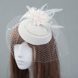 stewardess cap fascinator