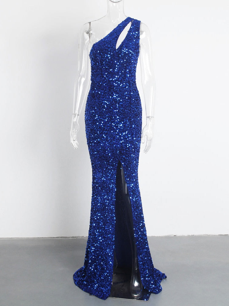 Fatima sequin maxi dress