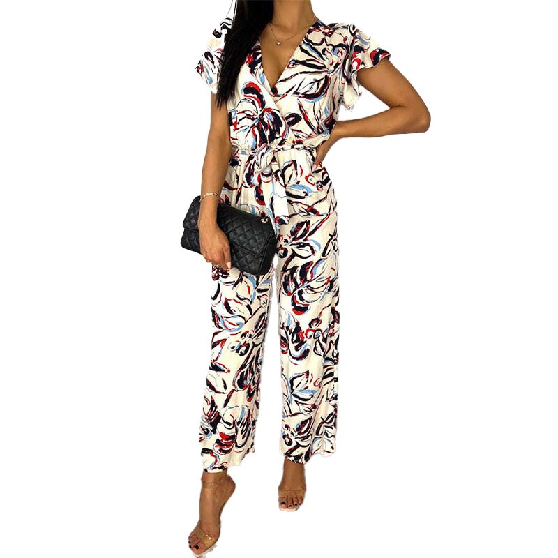 Kehlani floral print jumpsuit